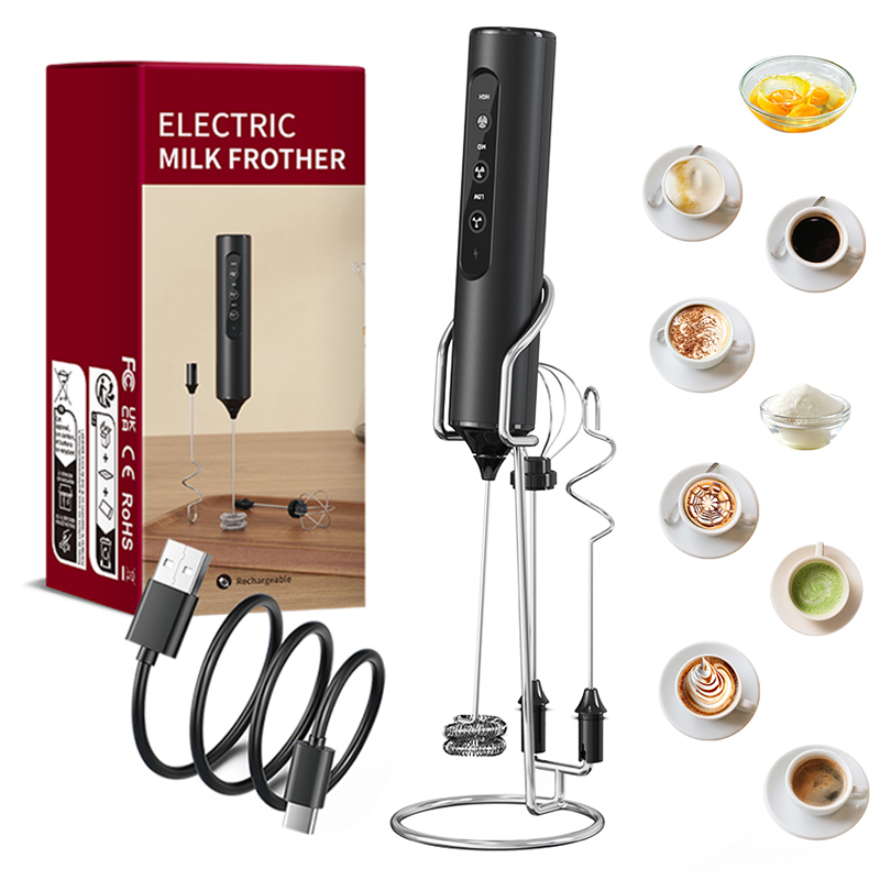 Hand Mixer Electric - Batedor de leite elétrico portátil 3