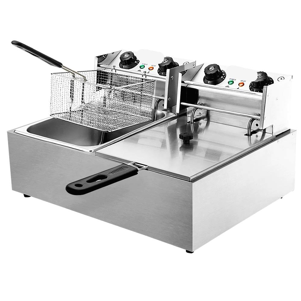Kitchen Appliances Commercial - Fritadeira Elétrica Comercial de 20L com