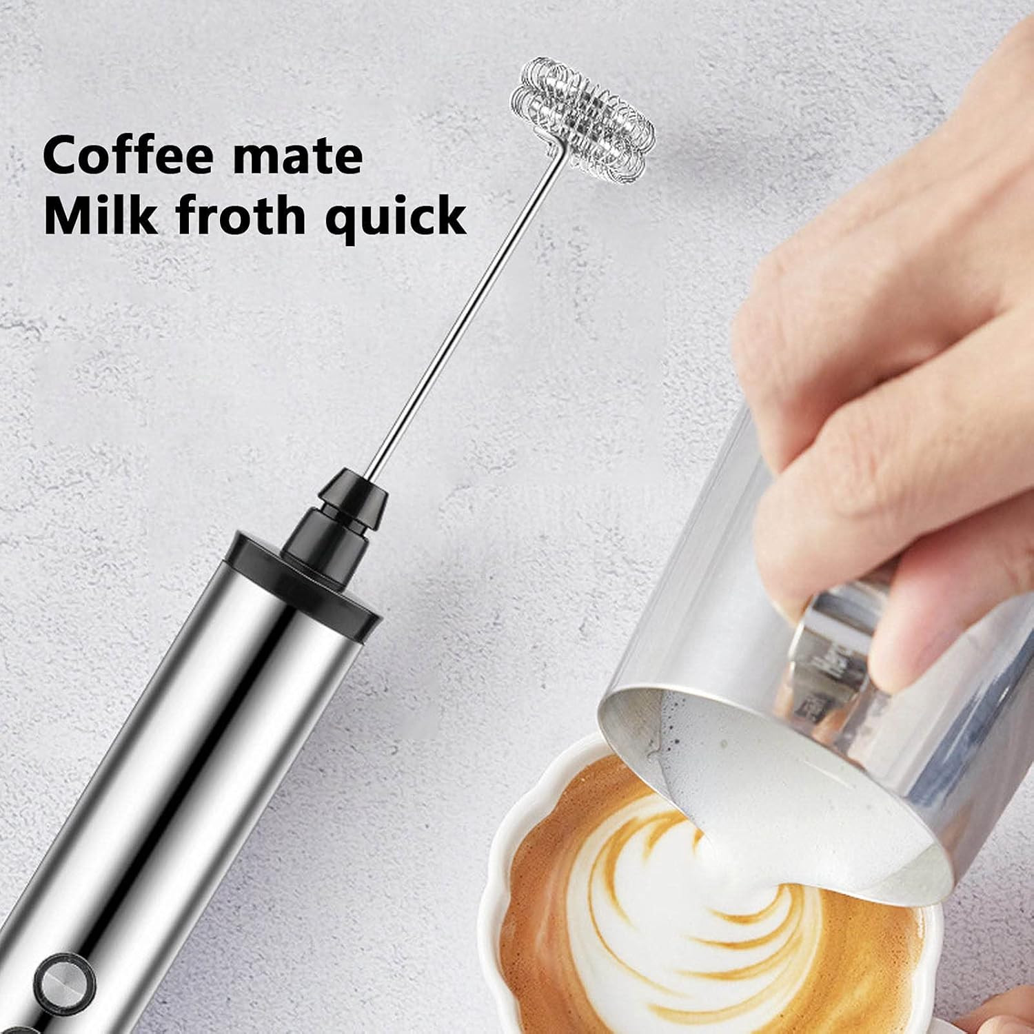 Kitchen Appliances Australia - Batedor de Leite Elétrico Portátil 3