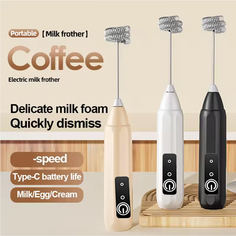 Hand Mixer Electric - Batedor Elétrico Recarregável GOOD com Suporte,
