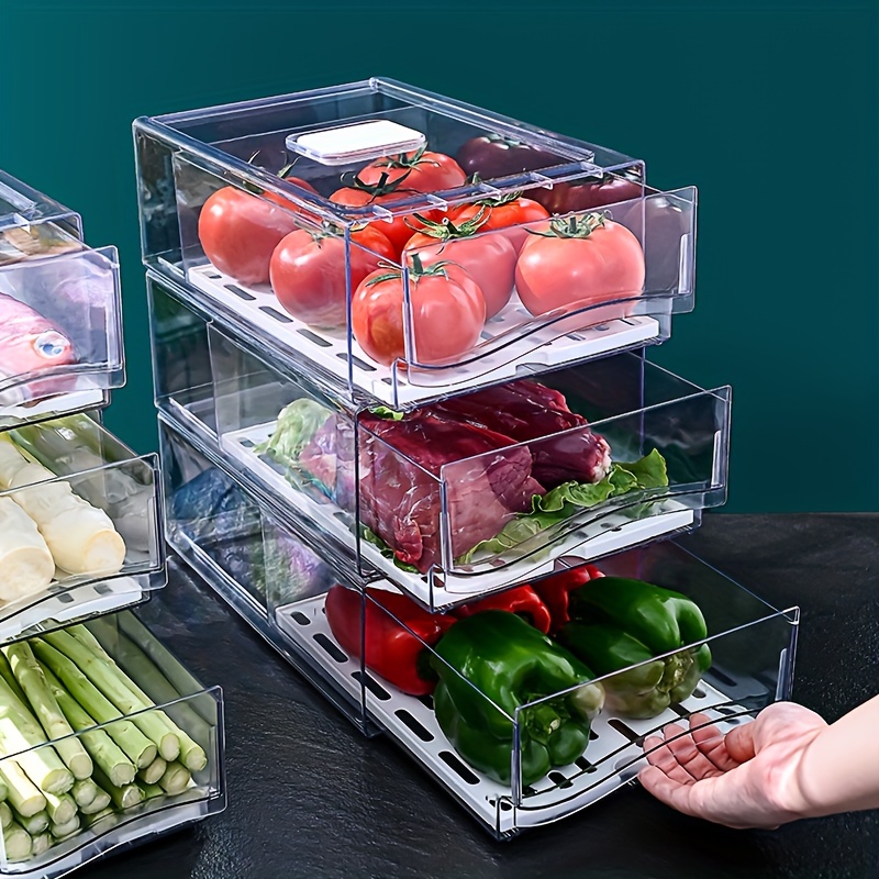 Kitchen Appliances Manufacturers - 1pckitchen geladeira caixa de armazenamento tipo