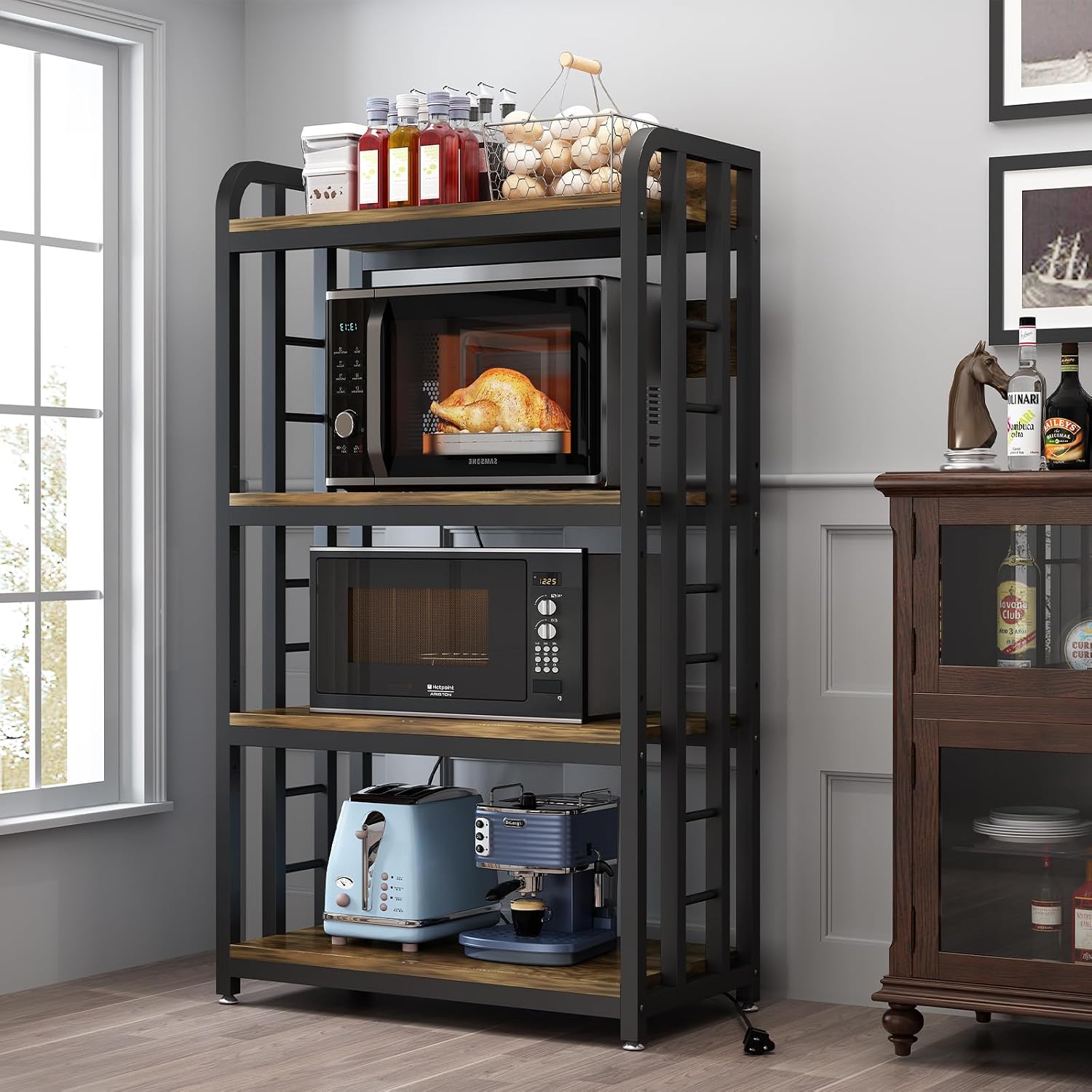 Estante de Cozinha de 4 Níveis - Kitchen Appliances Storage avaliação e preço