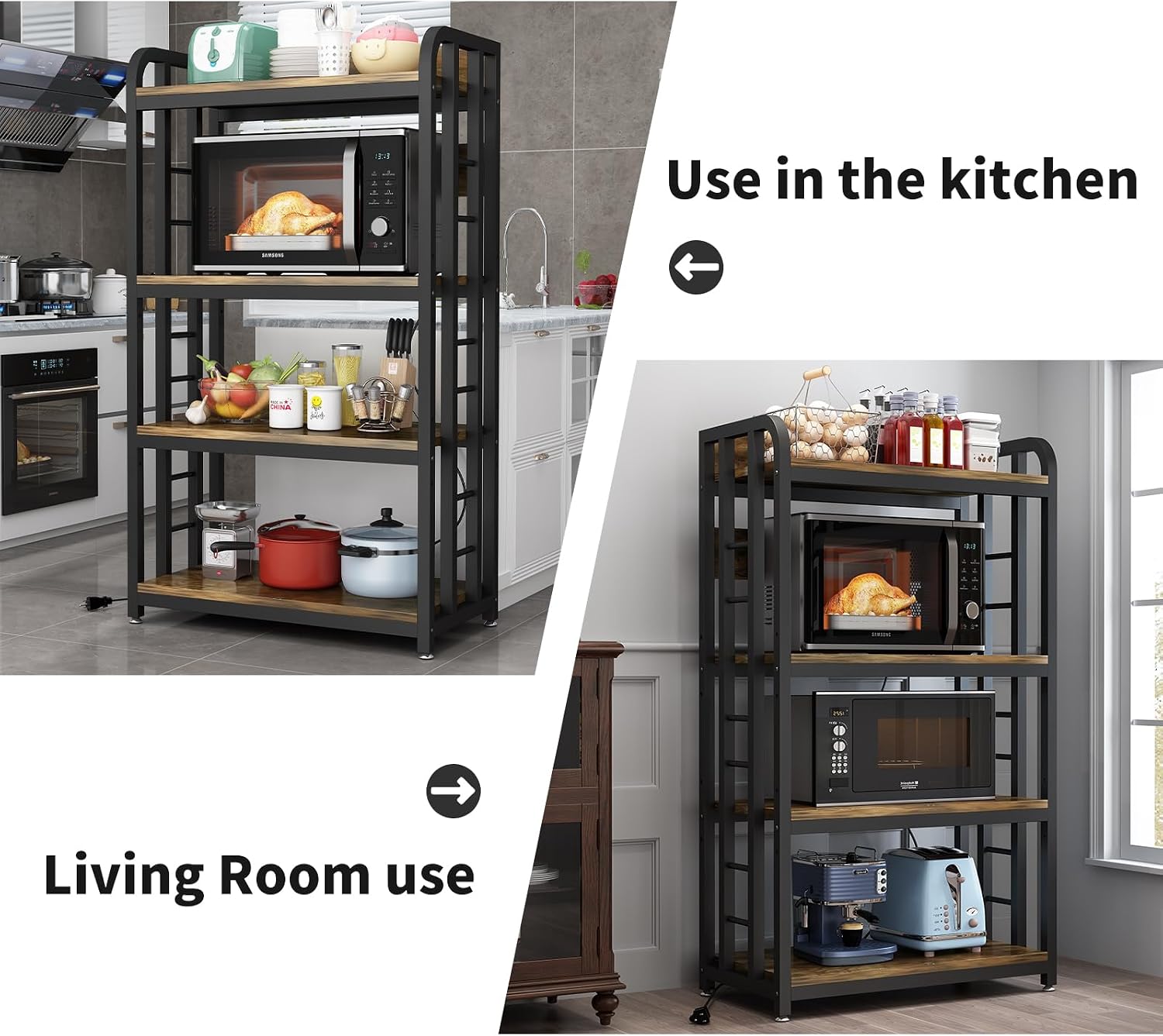 Estante de Cozinha de 4 Níveis - Kitchen Appliances Storage avaliação e preço