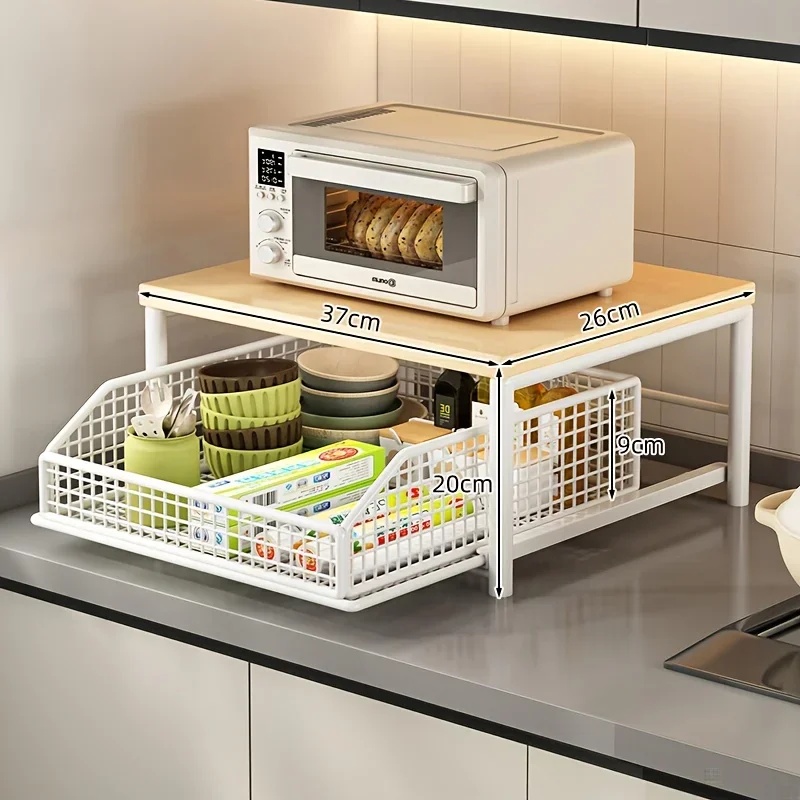Prateleira Moderna para Micro- - Kitchen Appliances Storage avaliação e preço
