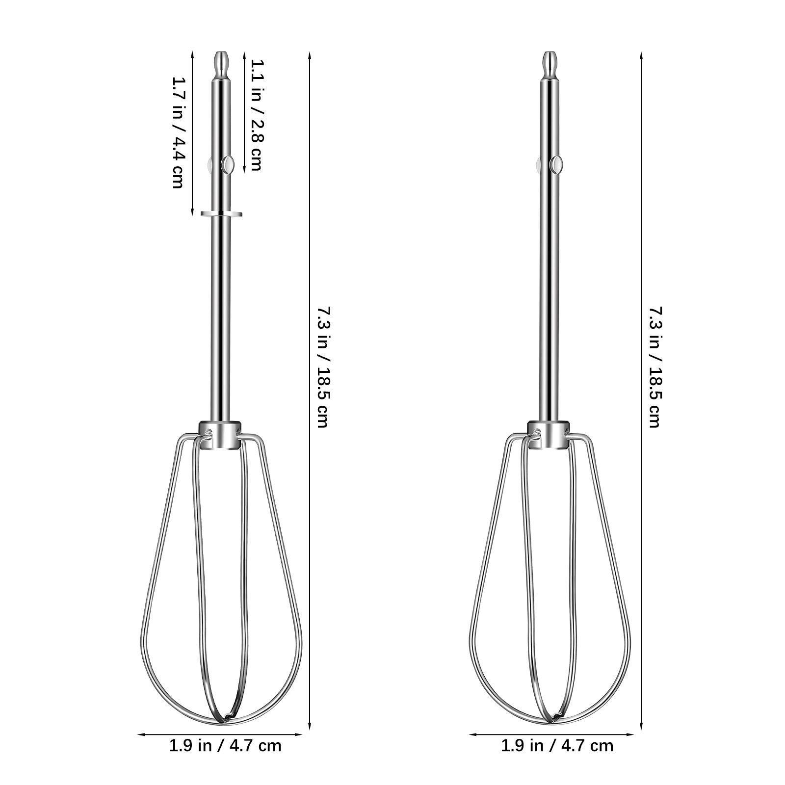 2 Peças de Batedores Elétricos - Hand Mixer Electric avaliação e preço