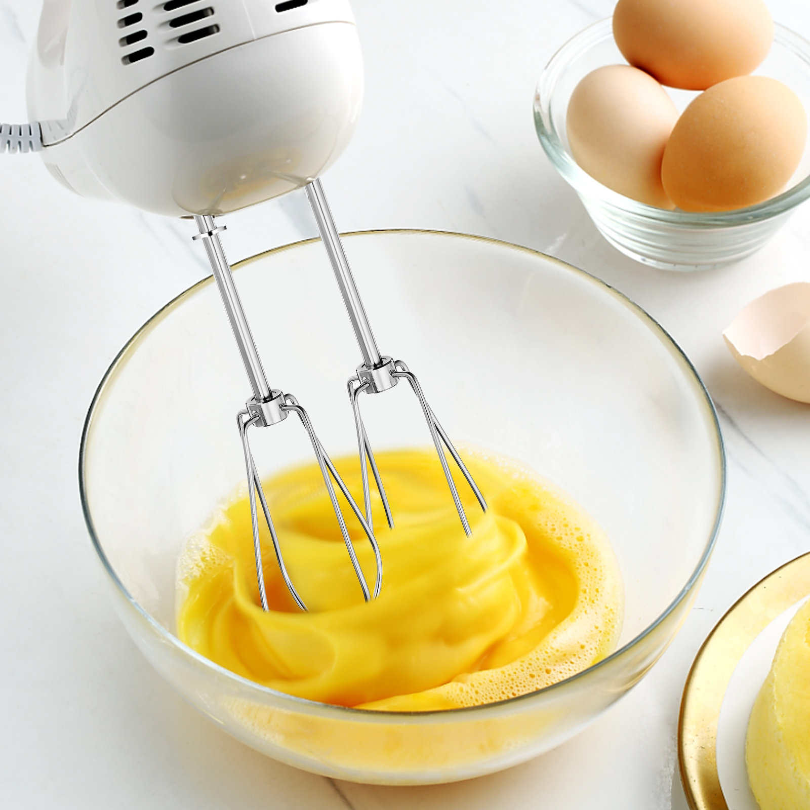 2 Peças de Batedores Elétricos - Hand Mixer Electric avaliação e preço