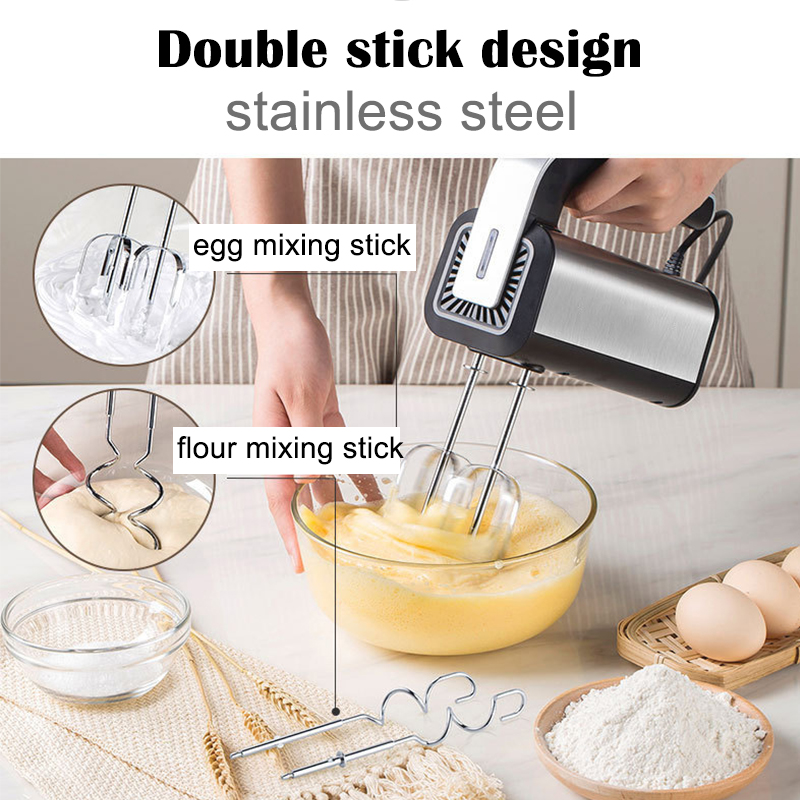 Batedor Elétrico de Mão em Aço - Hand Mixer Electric avaliação e preço