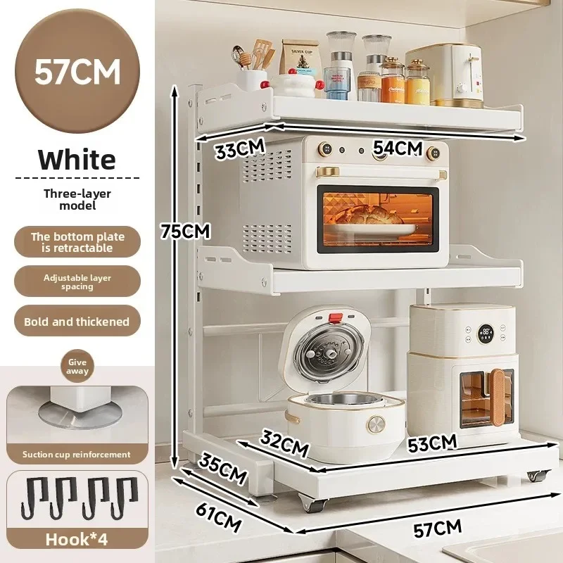 Prateleira Deslizante Multifun - Kitchen Appliances Storage avaliação e preço
